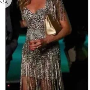 Elisabetta Franchi Leopard print dress